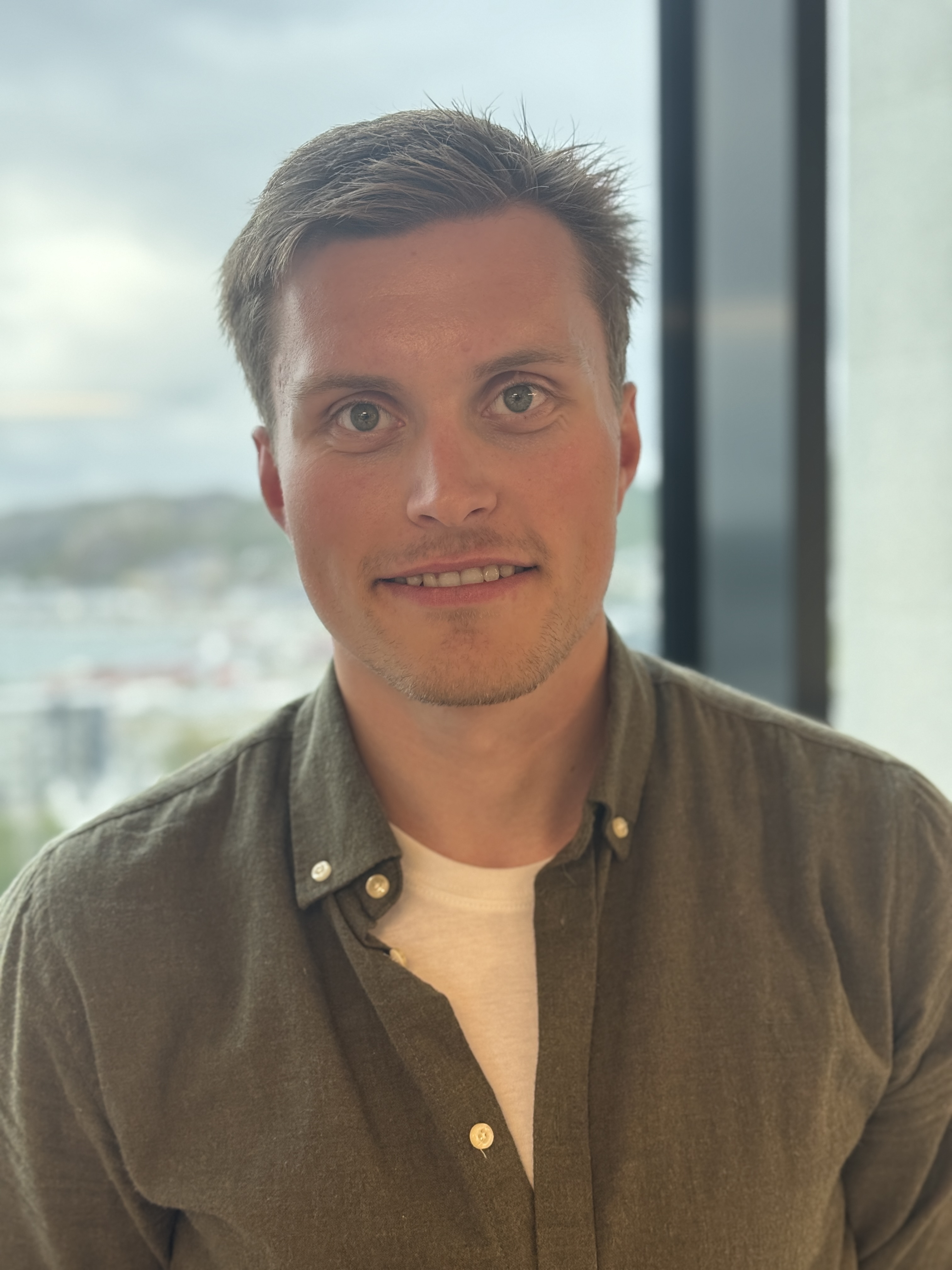 A man smiling for the camera